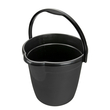 ΚΟΥΒΑΣ ΠΛΑΣΤΙΚΟΣ ΜΕ ΧΕΡΟΥΛΙ BUCKY 10L ΜΑΥΡΟΣ LAMPA - 1 ΤΕΜ.