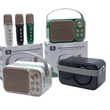 Ασύρματο ηχείο Bluetooth με μικρόφωνο Karaoke - YS-104 - 887295 - Green