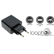 LOOPHOLE Premium Travel Adapter 2.1A Black