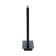 GloboStar® CORNELIE 60460 Επιτραπέζιο Φωτιστικό LED CCT 18W 1980lm 200° AC 220-240V - Εναλλαγή Φωτισμού μέσω Διακόπτη On/Off All In One Ψυχρό 6000k+Φυσικό 4500k+Θερμό 2700k Μ18 x Π10 x Υ36cm - Mαύρο - 3 Χρόνια Εγγύηση