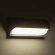 GLOBOSTAR® HORIZON 60692 Φωτιστικό Τοίχου - Απλίκα Εσωτερικού/Εξωτερικού Χώρου LED 15W 1575lm 120° AC175-265V Αδιάβροχο IP65 - Πλαστικό Σώμα - Φυσικό λευκό 4500K - Μ23.5 x Π11 x Υ10cm - Γκρι - Bridgelux Chip - 3 Χρόνια Εγγύηση