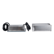 GloboStar® CYBOLITHOS 60953 Χωνευτό Φωτιστικό Σποτ Δαπέδου LED 4W 400lm 120° DC 24V Αδιάβροχο IP68 IK06 Μ20 x Π10 x Υ8cm RGB Dimmable - Tempered Γαλακτερό Γυαλί & Ανοξείδωτο Ατσάλι - Bridgelux Chip - 3 Χρόνια Εγγύηση