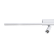 GLOBOSTAR® BARETTI 61227 Φωτιστικό Οροφής Linear Design LED CCT με Κινούμενα Σποτ LED Downlight 24W 2688lm 160° & 45° AC 220-240V IP20  - Εναλλαγή Φωτισμού μέσω Διακόπτη On/Off All In One Ψυχρό 6000k+Φυσικό 4500k+Θερμό 2700k - Μ80 x Π5.5 x Υ5 cm - Λευκό - 3 Χρόνια Εγγύηση