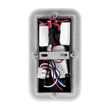 GloboStar® LADY-O 61365 Μοντέρνο Φωτιστικό Τοίχου - Απλίκα Ξενοδοχείου Bed Side LED 10W 1000lm 36° & 360° AC 220-240V - Reading Light & Κρυφός Φωτισμός - Φορτιστής USB 3A - Μ10.5 x Π10 x Υ18.5cm - Φυσικό Λευκό 4500K - Γκρι Ανθρακί - 3 Χρόνια Εγγύηση
