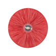 GloboStar® COLOMBO 02281 Boho Επιτοίχιο Φωτιστικό Απλίκα Μονόφωτο 1 x E27 IP20 Κόκκινη Ράφια - Μ40 x Π40 x Υ9cm
