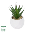 GloboStar® Artificial Garden SUCCULENT ALOE POTTED PLANT 20993 Διακοσμητικό Φυτό Αλόη Φ8 x Υ12cm