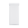 GLOBOSTAR® LOFT 60760 Φωτιστικό Τοίχου - Απλίκα Εσωτερικού/Εξωτερικού Χώρου LED 18W 1890lm 120° AC175-265V Αδιάβροχο IP65 - Πλαστικό Σώμα - Φυσικό λευκό 4500K - Μ24.5 x Π11 x Υ9.5cm - Λευκό - Bridgelux Chip - 3 Χρόνια Εγγύηση