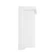 GLOBOSTAR® LOFT 60760 Φωτιστικό Τοίχου - Απλίκα Εσωτερικού/Εξωτερικού Χώρου LED 18W 1890lm 120° AC175-265V Αδιάβροχο IP65 - Πλαστικό Σώμα - Φυσικό λευκό 4500K - Μ24.5 x Π11 x Υ9.5cm - Λευκό - Bridgelux Chip - 3 Χρόνια Εγγύηση