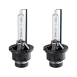 GloboStar® D4S/D4R 84028 Λάμπες Αυτοκινήτου HID Xenon Super Vision High Brightness +60% E1 ECER37 360° DC 12-24V IP20 Φ3.5 x  Υ7.5cm 4300K- Σετ 2 Τεμαχίων