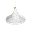 GloboStar® MARBLE 203-0098 Μοντέρνο Κρεμαστό Φωτιστικό Καμπάνα Μονόφωτο 1 x E27 IP20 Λεύκο & Χρυσό Πλαστικό - Μ30 x Π30 x Υ20cm GloboStar® MARBLE 203-0098 Μοντέρνο Κρεμαστό Φωτιστικό Καμπάνα Μονόφωτο 1 x E27 IP20 Λεύκο & Χρυσό Πλαστικό - Μ30 x Π30 x Υ20cm