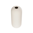 GloboStar® Artificial Garden BLANCO 21247 Διακοσμητική Κεραμική Γλάστρα Γκρι Π18 x Μ18 x Υ16 cm