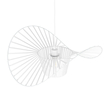 GloboStar® LUMINOVA 61465 Μοντέρνο Κρεμαστό Φωτιστικό Πλέγμα Μονόφωτο 1 x E27 IP20 Λευκό Σχοινί με Λευκό Σύρμα - Μ65 x Π65 x Υ25cm