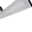 GloboStar® MIRROR 60517 Φωτιστικό Τοίχου - Απλίκα LED 14W 1680lm 120° AC 85-265V IP54 Φυσικό Λευκό 4500K Μαύρο Μέταλλο - Μ58 x Π15 x Υ6cm - 2 Xρόνια Εγγύηση