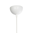 GloboStar® CONCRETE 201-0047 Μοντέρνο Κρεμαστό Φωτιστικό Καμπάνα Μονόφωτο 1 x E27 IP20 Μπεζ - Μ31 x Π29 x Υ70cm