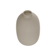 GloboStar® Artificial Garden PHUKET 21276 Διακοσμητικό Κεραμικό Βάζo Καφέ Π10 x Μ10 x Υ15cm