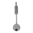 GloboStar® GOOSE 61689 Φωτιστικό Τοίχου - Απλίκα LED 3W 300lm 36° AC 220-240V IP20 - Reading Light - Θερμό Λευκό 2700K Γκρι Αλουμίνιο - Μ6.5 x Π22.5 x Υ23cm - 5 Xρόνια Εγγύηση