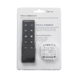 GloboStar® 73125 S1-B+R1 SKYDANCE ΣΕΤ Dimmer & Ασύρματο Χειριστήριο Αφής 1 Group RF 2.4Ghz 1.5A Max AC100-240V (360W) - DC 3V IP20 - 5 Χρόνια Εγγύηση