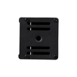 GLOBOSTAR® UVBAR 79660 Μπάρα Φωτισμού LED 36W 120° AC 220-240V IP20 Μαύρο Αλουμίνιο - UV Black Light - DMX512 & Ασύρματο Χειριστήριο IR - Μ50 x Π6 x Υ6cm - 2 Χρόνια Εγγύηση