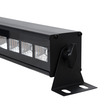 GLOBOSTAR® UVBAR 79660 Μπάρα Φωτισμού LED 36W 120° AC 220-240V IP20 Μαύρο Αλουμίνιο - UV Black Light - DMX512 & Ασύρματο Χειριστήριο IR - Μ50 x Π6 x Υ6cm - 2 Χρόνια Εγγύηση