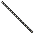 GloboStar® 90830 4 x Digital Pixel Addressable Facade Aluminum Bars - 4 x Ψηφιακές Μπάρες Αλουμινίου Πρόσοψης Κτιρίων LED SMD 3535 45W 60LED 60PIXEL SPI/TTL Protocol IC UCS512B 2700lm 120° DC 12V IP67 RGB - Μαύρο Σώμα - Μ400 x Π4.5 x Υ3.6cm - 4 Μπάρες