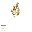 GloboStar® Artificial Garden ORANGE APRICOT BRANCH 21325 Τεχνητό Διακοσμητικό Πορτοκαλί Κλαδί Ροδακινίας Y100cm