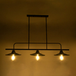 GloboStar® REGAL 01009 Vintage Φωτιστικό Οροφής Ράγα Τρίφωτο 3 x E27 IP20 Μαύρο Μέταλλο - Μ110 x Π26 x Υ75cm GloboStar® REGAL 01009 Vintage Φωτιστικό Οροφής Ράγα Τρίφωτο 3 x E27 IP20 Μαύρο Μέταλλο - Μ110 x Π26 x Υ75cm