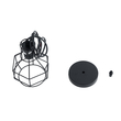 GloboStar® CAGE BLACK 01017 Vintage Κρεμαστό Φωτιστικό Πλέγμα Μονόφωτο 1 x E27 IP20 Μαύρο Μέταλλο - Μ15 x Π15 x Υ20cm GloboStar® CAGE BLACK 01017 Vintage Κρεμαστό Φωτιστικό Πλέγμα Μονόφωτο 1 x E27 IP20 Μαύρο Μέταλλο - Μ15 x Π15 x Υ20cm