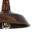 GloboStar® RAY 01046 Vintage Κρεμαστό Φωτιστικό Καμπάνα Μονόφωτο 1 x E27 IP20 Χάλκινο Μέταλλο - Μ36 x Π36 x Υ25cm GloboStar® RAY 01046 Vintage Κρεμαστό Φωτιστικό Καμπάνα Μονόφωτο 1 x E27 IP20 Χάλκινο Μέταλλο - Μ36 x Π36 x Υ25cm