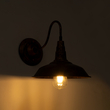 GloboStar® SORD 01067 Vintage Επιτοίχιο Φωτιστικό Απλίκα Μονόφωτο 1 x E27 IP20 Χάλκινο Μέταλλο - Μ26 x Π37 x Υ32cm GloboStar® SORD 01067 Vintage Επιτοίχιο Φωτιστικό Απλίκα Μονόφωτο 1 x E27 IP20 Χάλκινο Μέταλλο - Μ26 x Π37 x Υ32cm