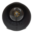 GloboStar® HOLVIA 01160 Vintage Επιτοίχιο Φωτιστικό Απλίκα Μονόφωτο 1 x E27 IP20 Μαύρο Μέταλλο - Μ16 x Π12 x Υ34cm
