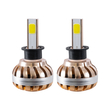 GloboStar® 99701 LED HID KIT H3 45 Watt COB LED 3600 Lumen 9-32 Volt DC 6000k
