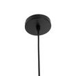 GloboStar® SANTORINI 01290 Boho Κρεμαστό Φωτιστικό Καπέλο Μονόφωτο 1 x E27 IP20 3D Καφέ Χαρτί - Μ30 x Π30 x Y20cm