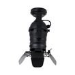 GloboStar® DETROIT 01372 Vintage Φωτιστικό Οροφής Πλέγμα Μονόφωτο 1 x E27 IP20 Μαύρο Μέταλλο - Μ26 x Π26 x Υ37cm