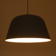 GloboStar® UPVALE 01282 Μοντέρνο Κρεμαστό Φωτιστικό Καμπάνα Μονόφωτο 1 x E27 IP20 Γκρί & Λευκό Μέταλλο - Μ40 x Π40 x Υ24cm GloboStar® UPVALE 01282 Μοντέρνο Κρεμαστό Φωτιστικό Καμπάνα Μονόφωτο 1 x E27 IP20 Γκρί & Λευκό Μέταλλο - Μ40 x Π40 x Υ24cm