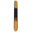 GloboStar® CHARME 01302 Μοντέρνο Επιτοίχιο Φωτιστικό Απλίκα Up / Down Δίφωτο 2 x E27 IP20 Μαύρο με Χρυσό Μέταλλο - Μ5.5 x Π8 x Υ60cm