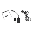 GloboStar® 51143 Επαγγελματική Μηχανή Fog Machine - Εφέ Καπνού 400W AC 220V-240V 1L On/Off & Ασύρματο Χειριστήριο - Μαύρο - L24 x W10.5 x H13cm