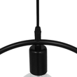 GloboStar® OMICRON 01578 Μοντέρνο Κρεμαστό Φωτιστικό Ανάρτηση Μονόφωτο 1 x E27 IP20 Μαύρο Μέταλλο - Μ33 x Π4 x Υ33cm GloboStar® OMICRON 01578 Μοντέρνο Κρεμαστό Φωτιστικό Ανάρτηση Μονόφωτο 1 x E27 IP20 Μαύρο Μέταλλο - Μ33 x Π4 x Υ33cm