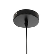 GloboStar® ELISE 01429 Μοντέρνο Κρεμαστό Φωτιστικό Οροφής Μονόφωτο 1 x E27 IP20 Μπεζ Ξύλο - Μ26 x Π8 x Υ25cm