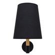 GloboStar® LYDFORD 01432 Μοντέρνο Επιτοίχιο Φωτιστικό Απλίκα Μονόφωτο 1 x E27 IP20 Μαύρο Ύφασμα, Μαύρο Μέταλλο με Μπέζ Ξύλο - Μ20 x Π28 x Υ36cm GloboStar® LYDFORD 01432 Μοντέρνο Επιτοίχιο Φωτιστικό Απλίκα Μονόφωτο 1 x E27 IP20 Μαύρο Ύφασμα, Μαύρο Μέταλλο με Μπέζ Ξύλο - Μ20 x Π28 x Υ36cm