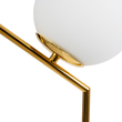 GloboStar® ELFIS GOLD 01551 Μοντέρνο Επιτραπέζιο Φωτιστικό Πορτατίφ Μονόφωτο 1 x E27 Χρυσό Μεταλλικό με Λευκό Γυαλί Μπάλα Φ15 x Υ53cm GloboStar® ELFIS GOLD 01551 Μοντέρνο Επιτραπέζιο Φωτιστικό Πορτατίφ Μονόφωτο 1 x E27 Χρυσό Μεταλλικό με Λευκό Γυαλί Μπάλα Φ15 x Υ53cm