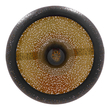 GloboStar® JANIS 01590 Μοντέρνο Κρεμαστό Φωτιστικό Καμπάνα Μονόφωτο 1 x E27 IP20 Μαύρο & Χρυσό Μέταλλο - Μ30 x Π30 x Υ30cm