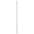 GloboStar® SURFACE-PROFILE 70805-1M Προφίλ Αλουμινίου - Βάση & Ψύκτρα Ταινίας LED με Λευκό Γαλακτερό Κάλυμμα - Επιφανειακή Χρήση - Πατητό Κάλυμμα - Ασημί - 1 Μέτρο - Μ100 x Π1.6 x Υ0.7cm