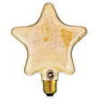 GloboStar® 99225 Λάμπα E27 DSC125 Deco Star SMD LED Copper String 2W 150 lm 320° AC 85-265V Edison Retro με Μελί Γυαλί Ultra Θερμό Λευκό 2200 K