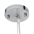 GloboStar® MALIBU 00966 Boho Κρεμαστό Φωτιστικό Πλέγμα Μονόφωτο 1 x E27 IP20 Μαύρο Ξύλο - Μ100 x Π100 x Y86cm
