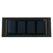 GloboStar® 71519 Αυτόνομο Ηλιακό Φωτιστικό LED SMD 1W 100lm με Ενσωματωμένη Μπαταρία 1000mAh - Φωτοβολταϊκό Πάνελ με Αισθητήρα Ημέρας-Νύχτας για Αρίθμηση Δρόμου με Αριθμό 9 Αδιάβροχο IP55 Ψυχρό Λευκό 6000K