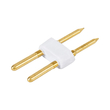 GloboStar® 70524 Σύνδεσμος Καρφάκι Slim Ταινίας Μονής Σειράς LED 2 Pin