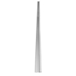 GloboStar® STAIR-PROFILE 70823-2M Προφίλ Αλουμινίου - Βάση & Ψύκτρα Ταινίας LED με Λευκό Γαλακτερό Κάλυμμα - Χρήση σε Σκαλοπάτια - Πατητό Κάλυμμα - Ασημί - 2 Μέτρα - Μ200 x Π6 x Υ2.1cm