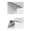 GloboStar® STAIR-PROFILE 70823-2M Προφίλ Αλουμινίου - Βάση & Ψύκτρα Ταινίας LED με Λευκό Γαλακτερό Κάλυμμα - Χρήση σε Σκαλοπάτια - Πατητό Κάλυμμα - Ασημί - 2 Μέτρα - Μ200 x Π6 x Υ2.1cm