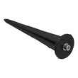 GloboStar® 75581 Προβολάκι Κήπου Καρφωτό - Δαπέδου Bridgelux COB LED 10W 1200lm 35° DC 12-24V Αδιάβροχο IP67 Ψυχρό Λευκό 6000K Dimmable
