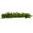 GloboStar® 78401 Artificial - Συνθετικό Τεχνητό Διακοσμητικό Πάνελ Φυλλωσιάς - Κάθετος Κήπος Γάλιο - Φτέρη - Γκι - Γρασίδι Πράσινο Μ60 x Υ40 x Π10cm